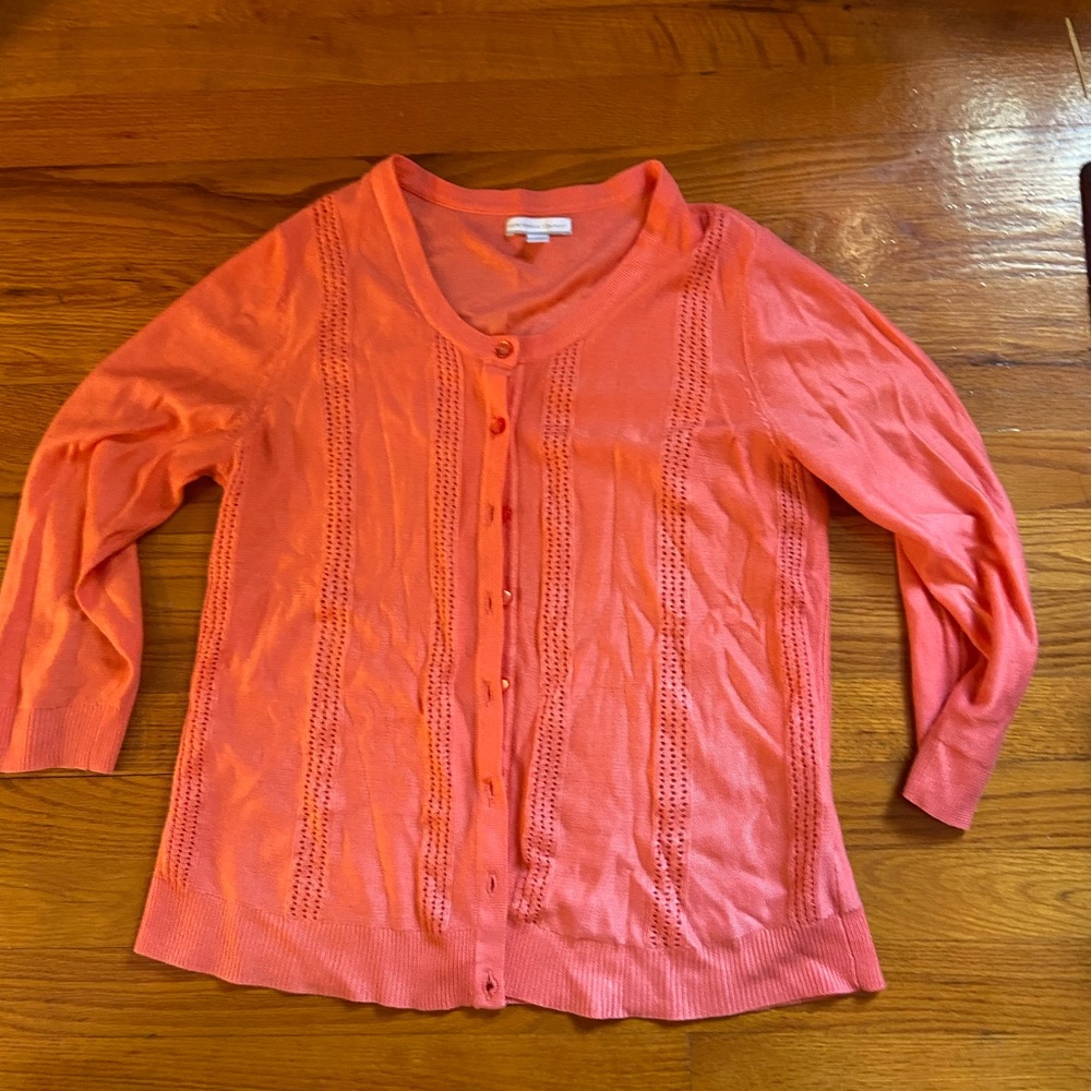 Orange Cardigan